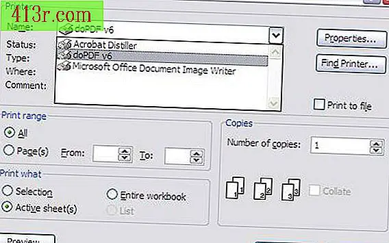 Come stampare file Excel in PDF
