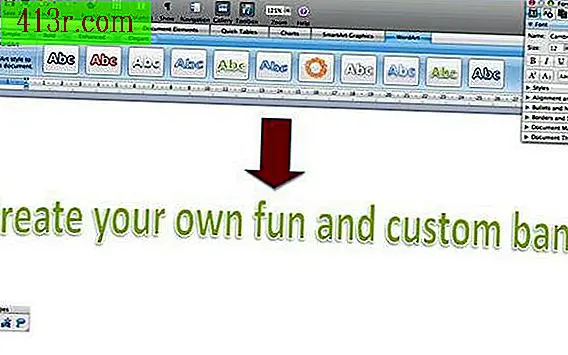 Comment faire une bannière dans Microsoft Word 2007