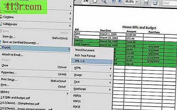 Jak převést dokumenty PDF do aplikace Excel