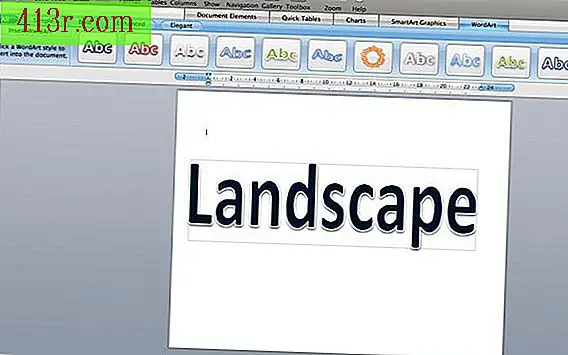 Как да създадете пейзажен документ в Word