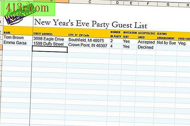 Списък на гостите