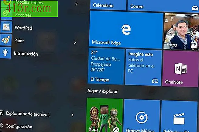 Il menu Start di Windows 10 è simile ai suoi predecessori.