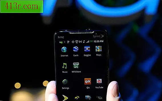 Jak změnit nastavení ukládání v telefonu HTC EVO