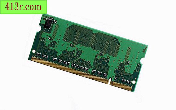La mémoire RAM consiste en une série de puces dans une carte ou un module de mémoire.